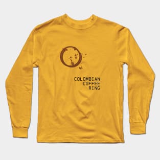 Colombian Coffee Ring Long Sleeve T-Shirt